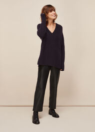 V-Neck Knitted Co-ord Jumper