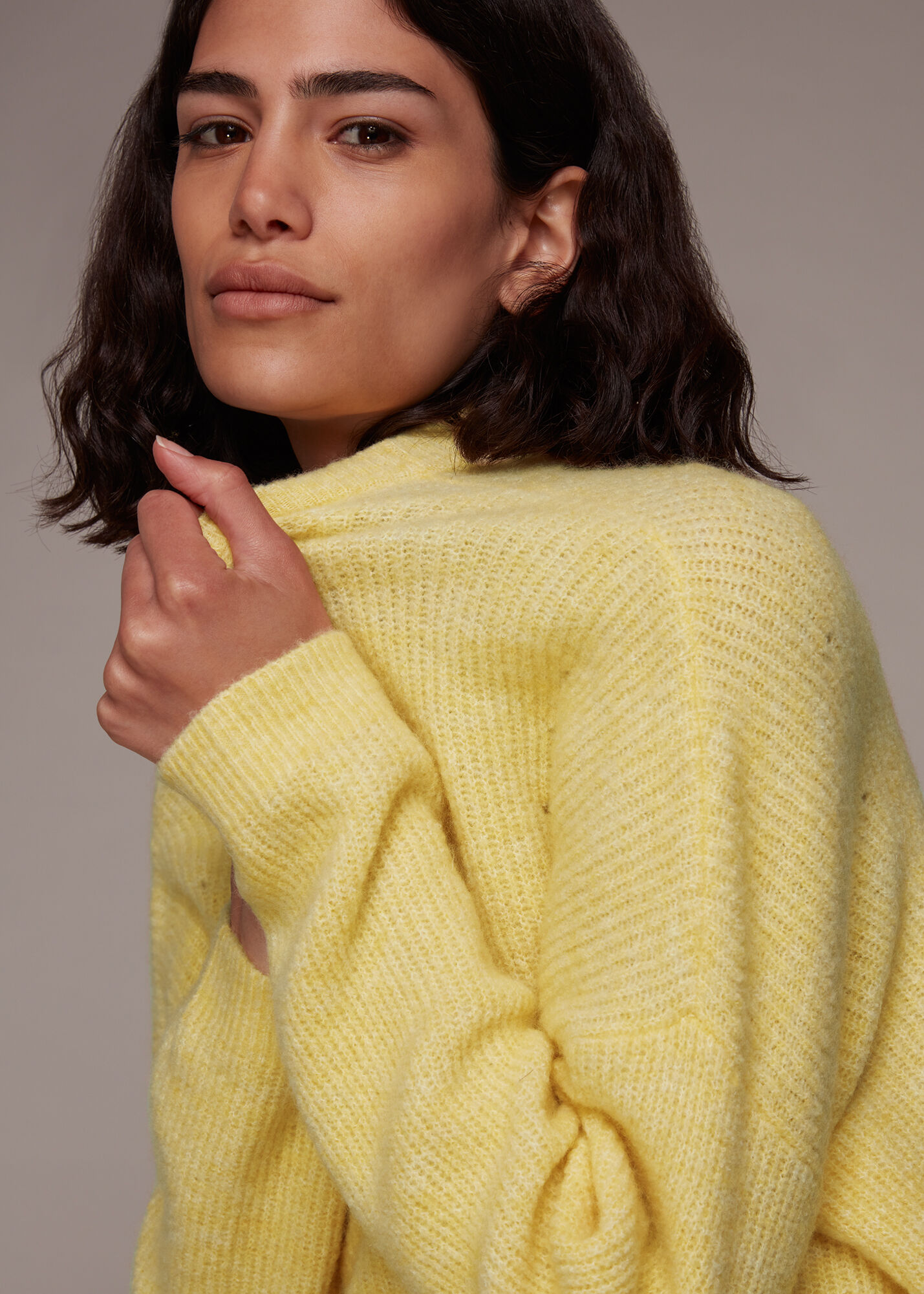 Whistles yellow sale sweatshirt