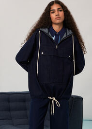 Annie Patchwork Cord Top