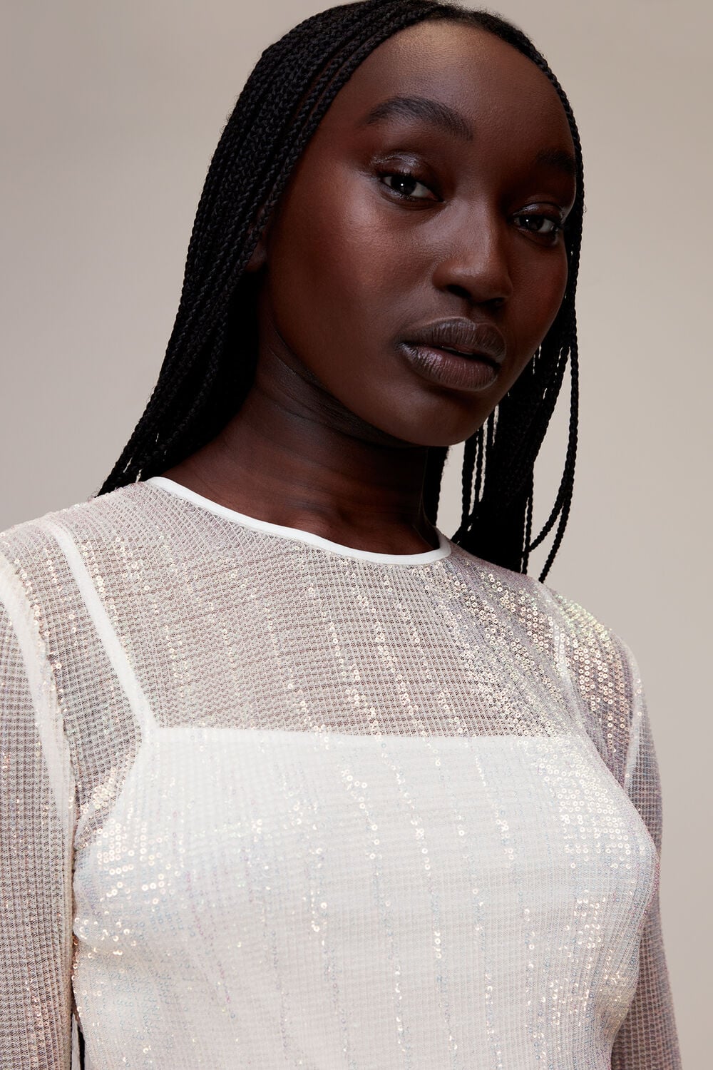 Sarai Sequin Top