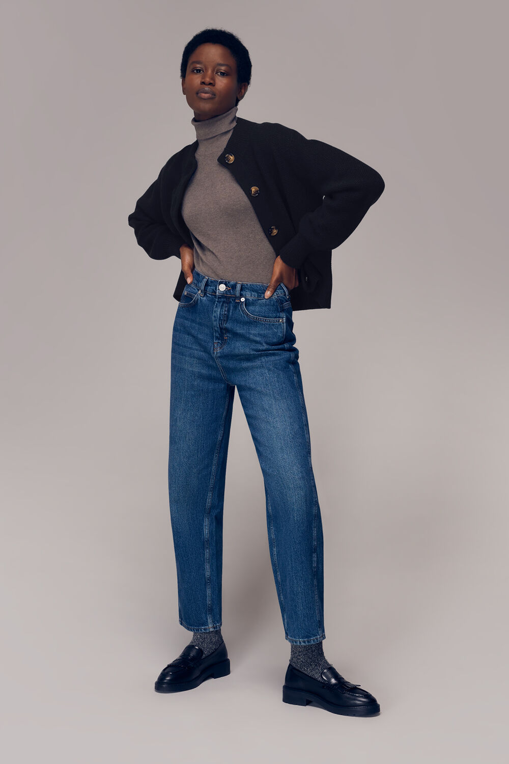 Moss Stitch Cardigan