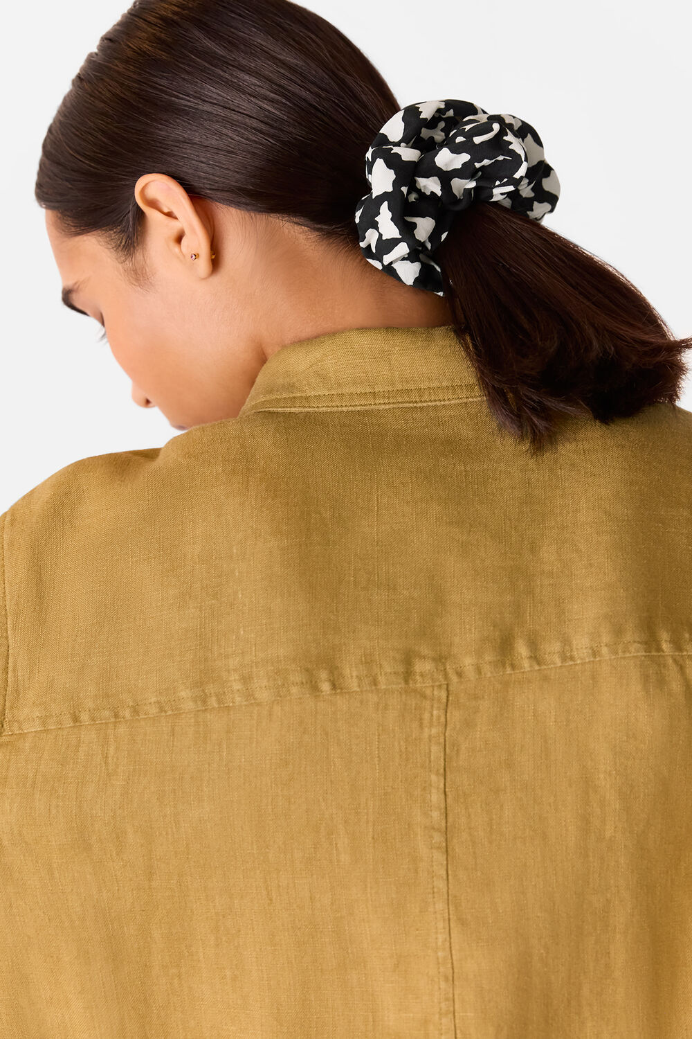 Abstract Triangle Scrunchie