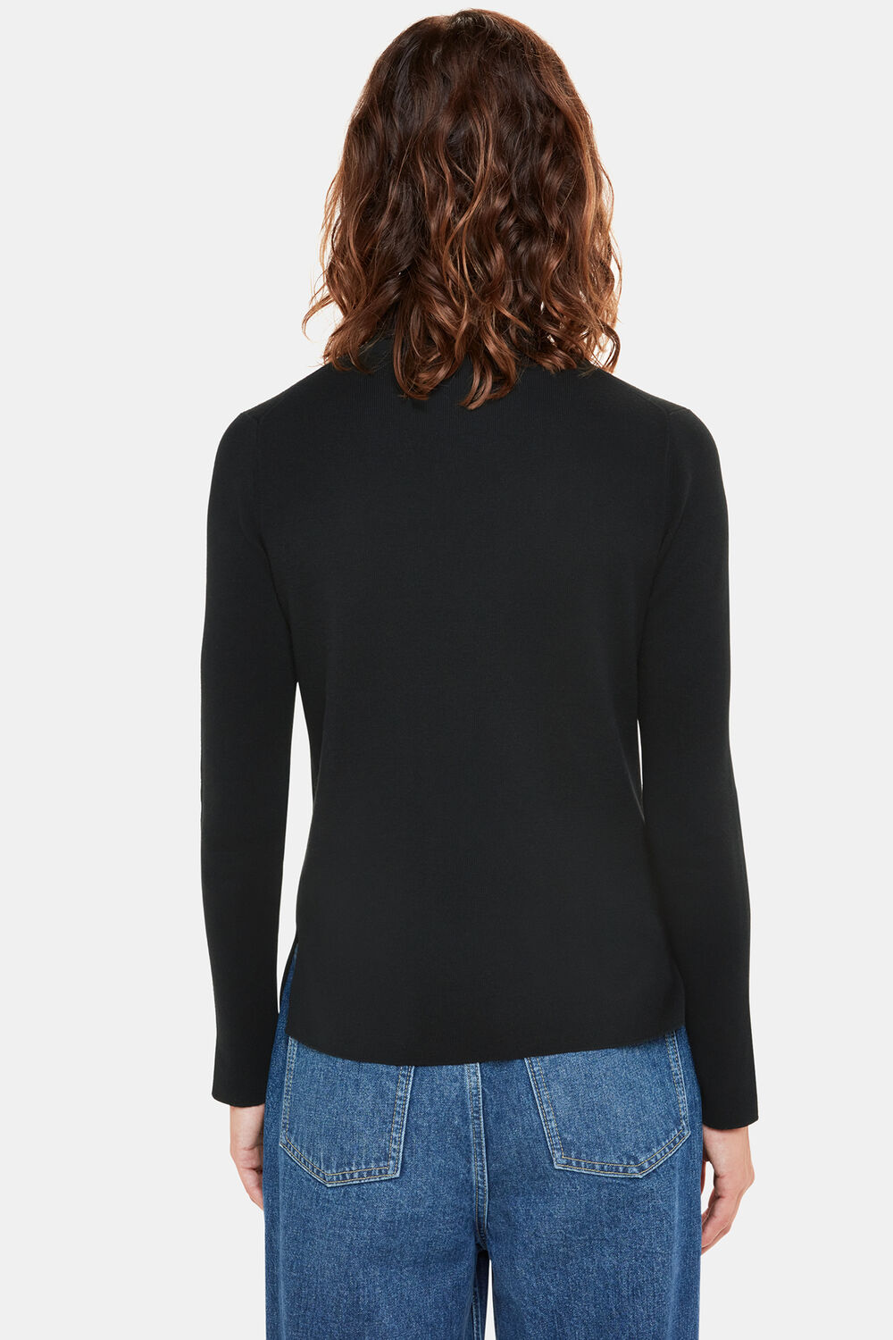 Black Maja Knitted Turtleneck Sweater