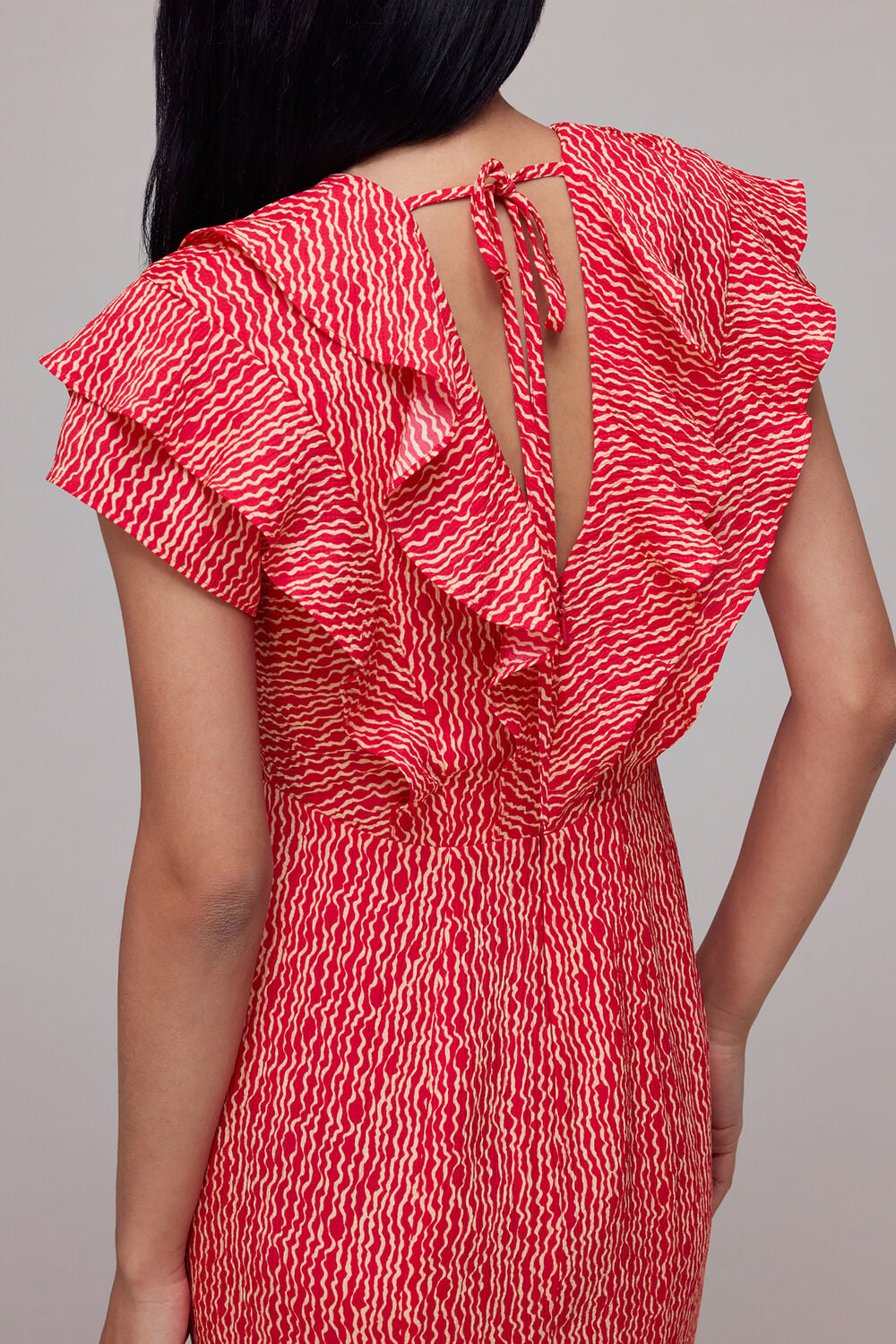 Wiggly Lines Adeline Dress