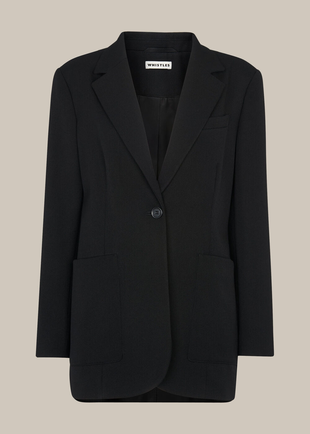 Twill Tailored Blazer
