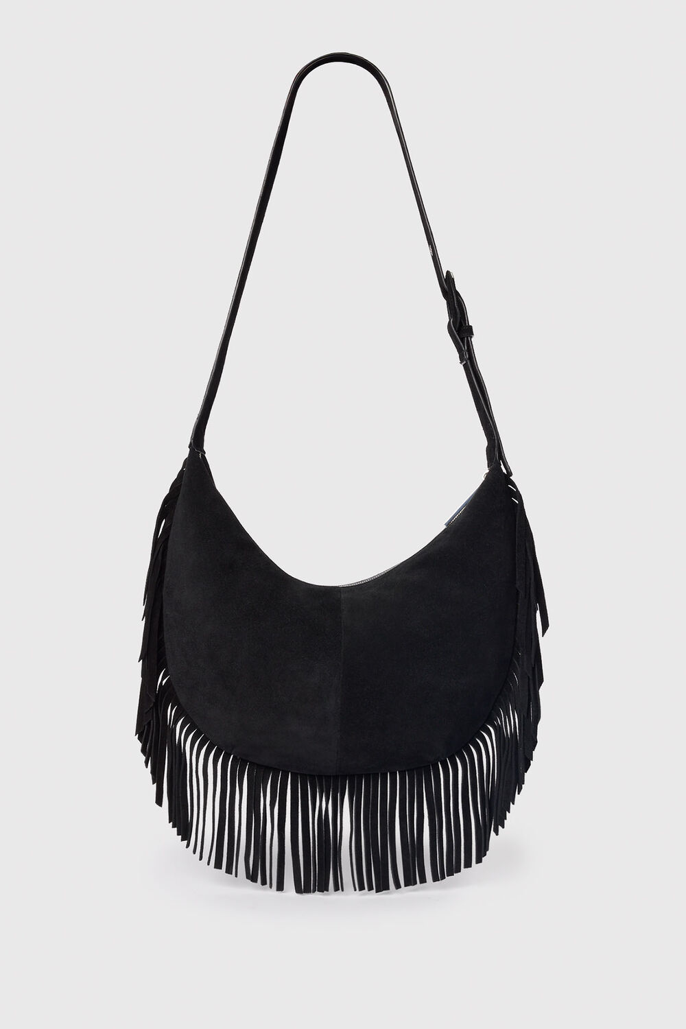 Sia Suede Fringed Bag