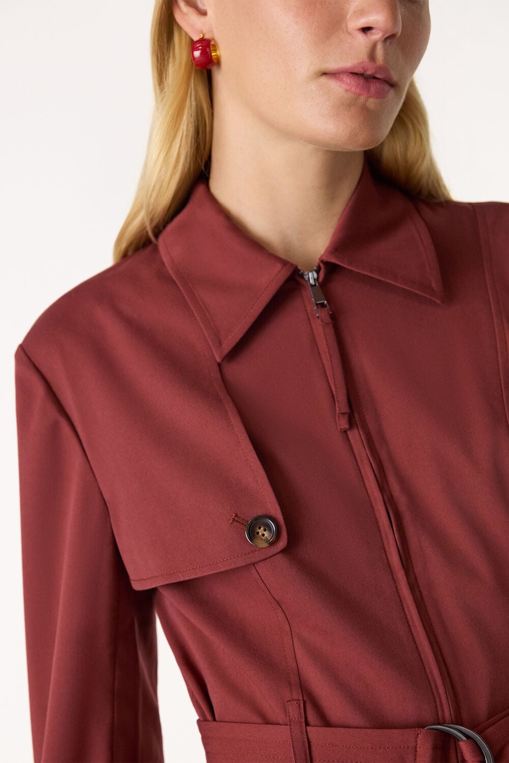 Trench Detail Jumpsuit