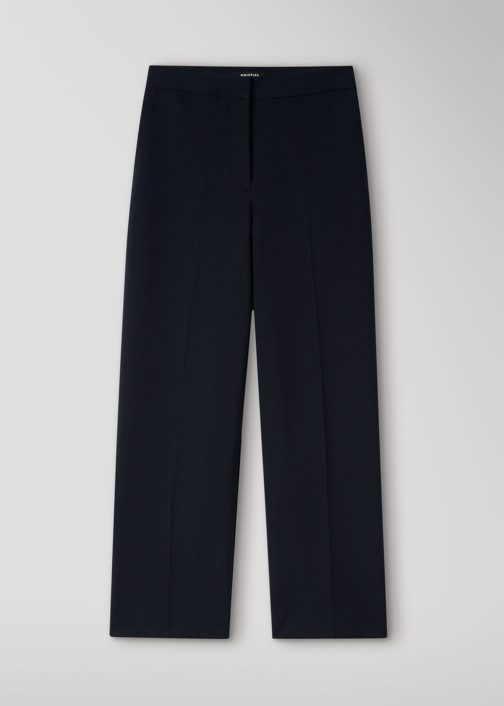 High Rise Straight Trouser