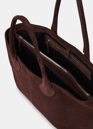 Leandra Suede Tote Bag