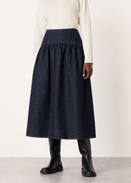 Waisted Midi Skirt