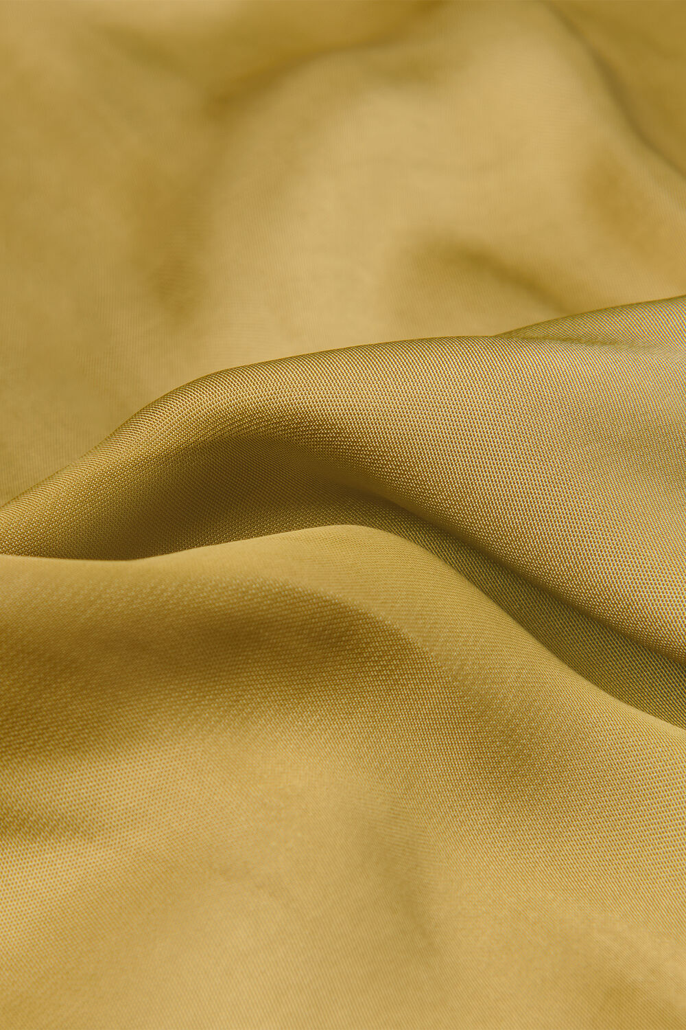 Gathered Satin Blouse