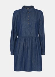 Petite Winnie Chambray Denim Dress