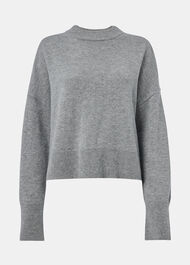 Cashmere Blend Split Back Knit