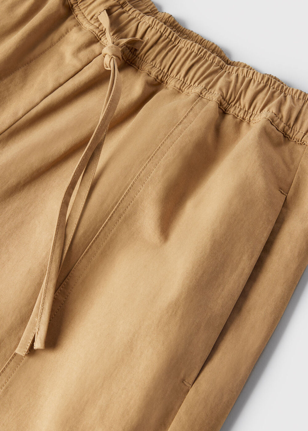 Utility Cotton Barrel Trouser