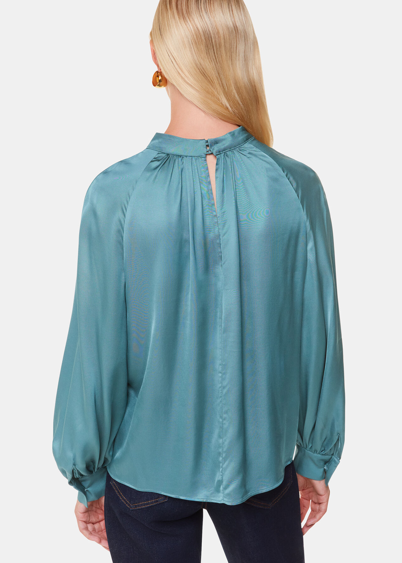 Lea Satin Blouse