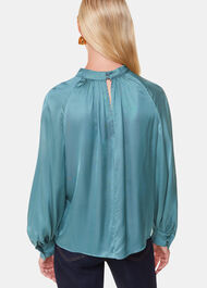 Lea Satin Blouse