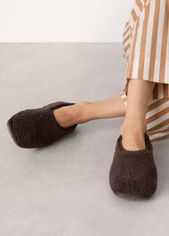 Shearling Ballet Slipper