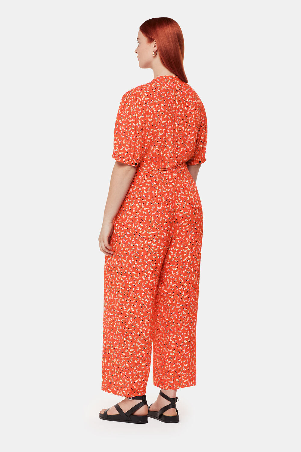 Micro Floral Jumpsuit