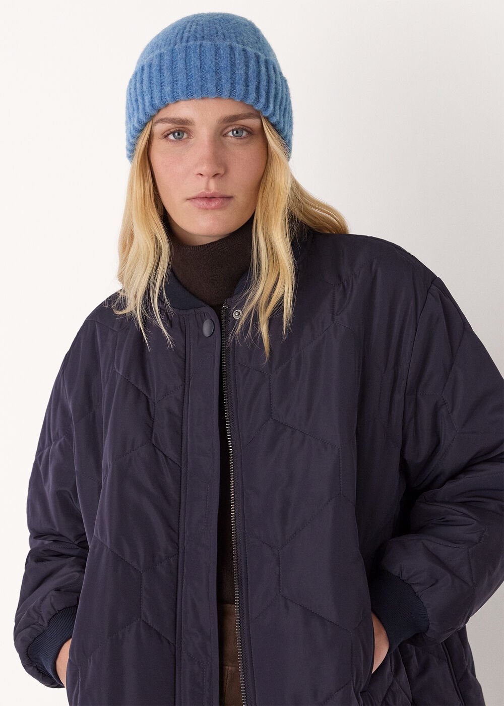 Brushed Lambswool Beanie Hat