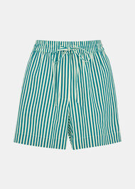 Stripe Linen Blend Short