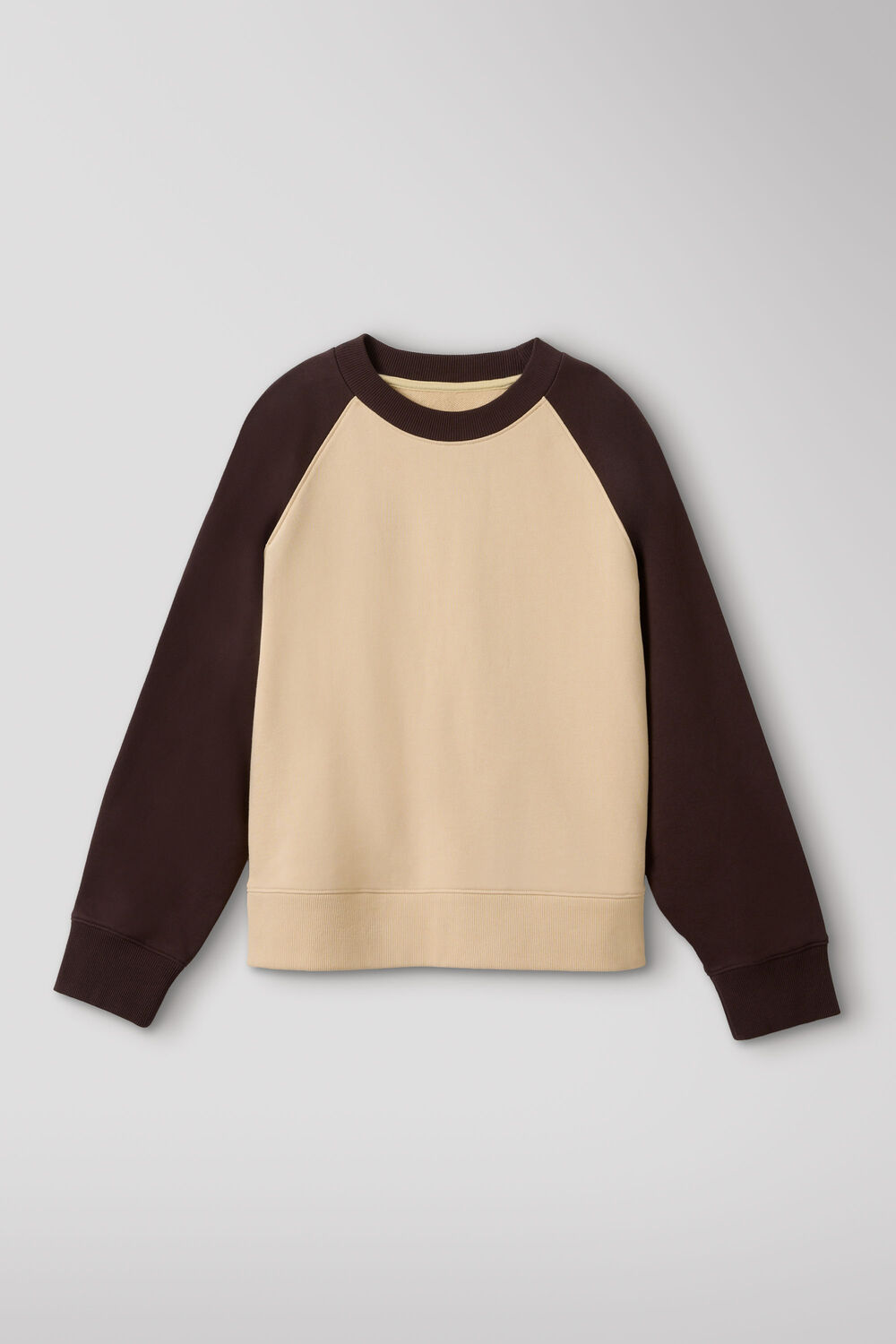 Contrast Sleeve Sweat