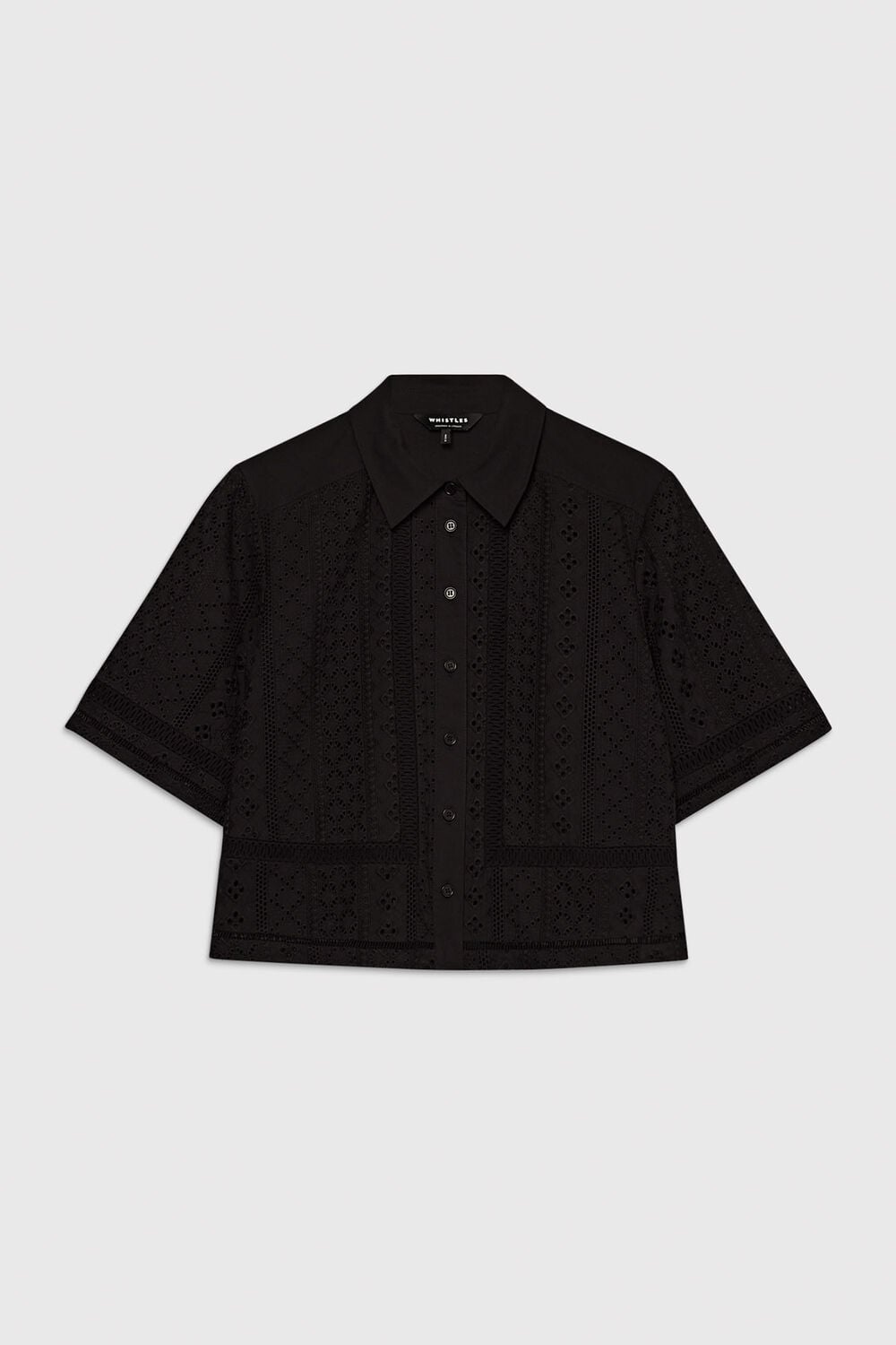Broderie Cotton Shirt