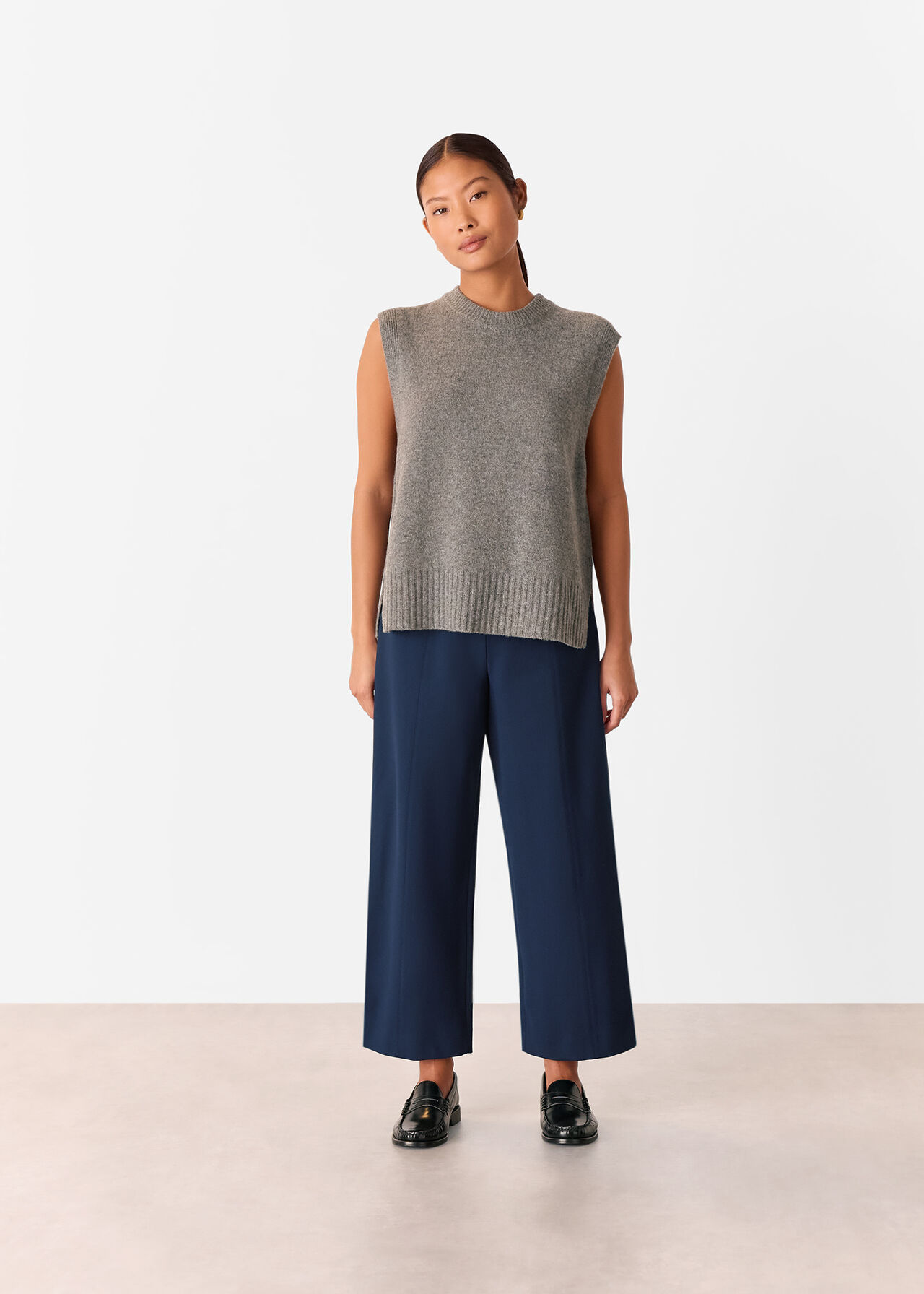 Petite Camilla Wide Leg Trouser