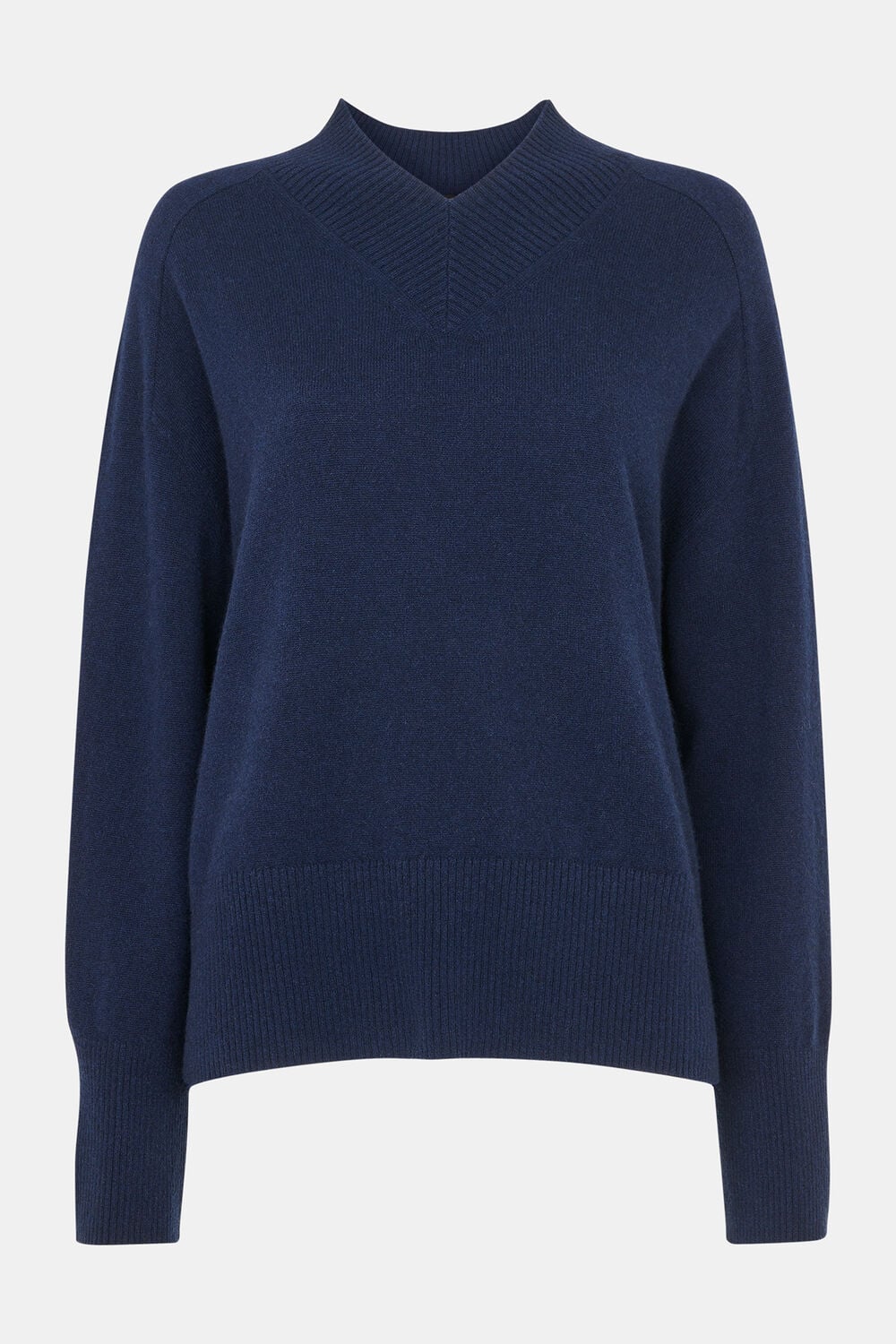Petite Cashmere V Neck Sweater