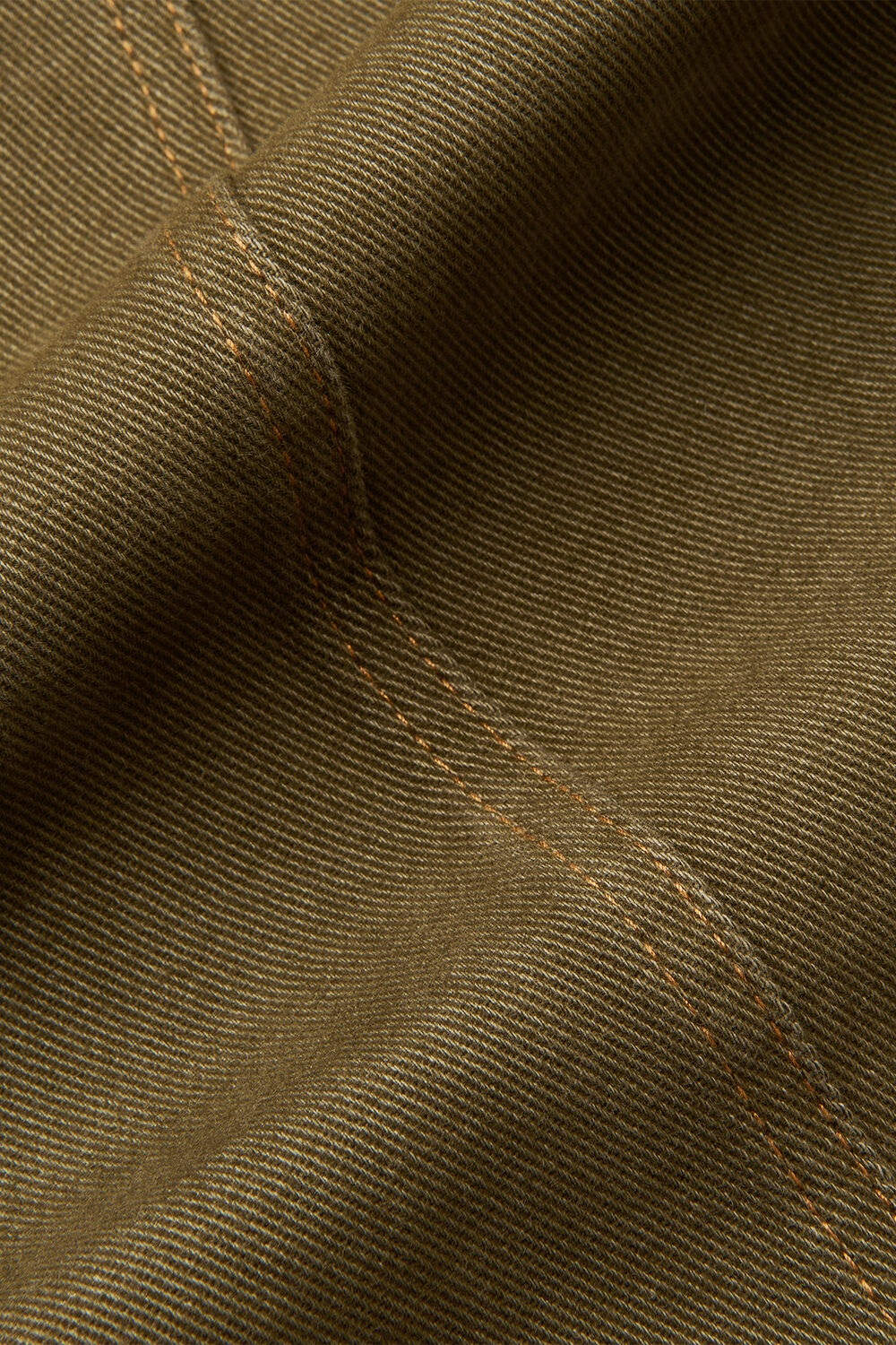 Khaki Utility Twill Dress
