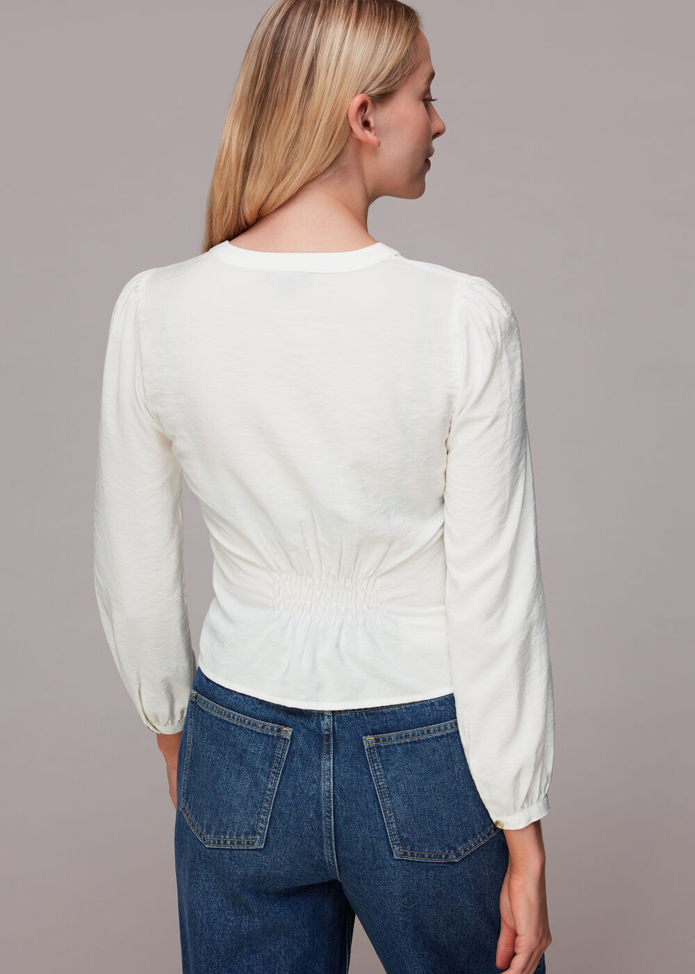 Ariel Shirred Detail Blouse