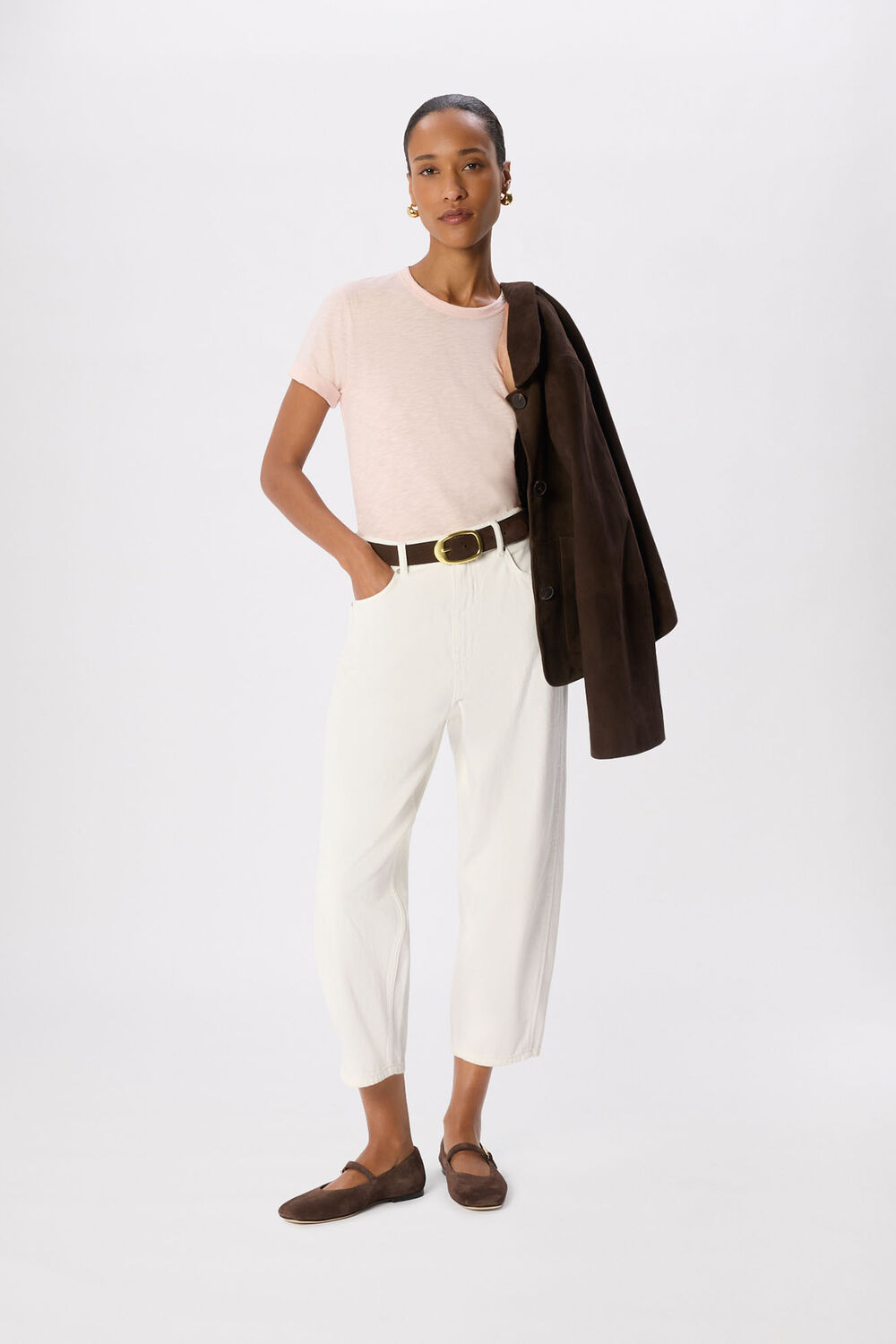 Pale Pink Emily Ultimate T-Shirt