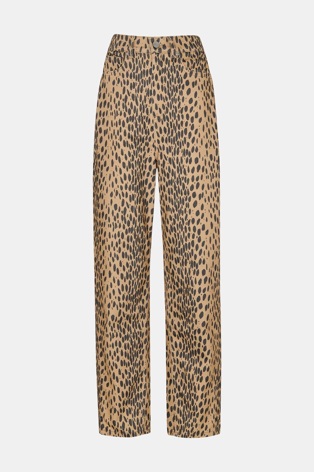 Neutral Animal Spot Barrel Leg Jean
