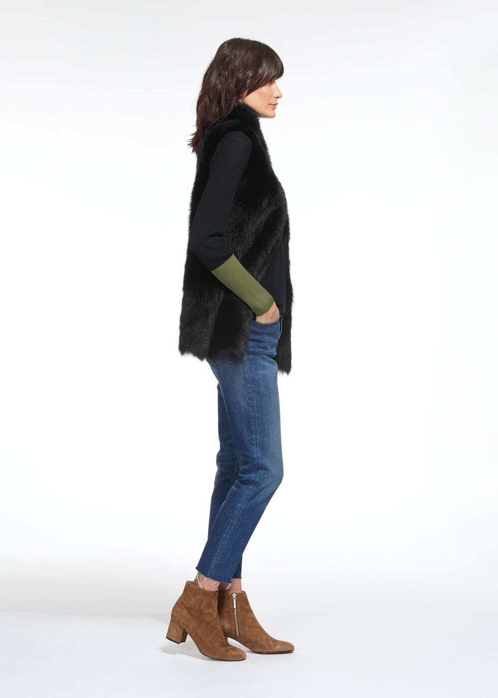 Sheepskin Reversible Gilet