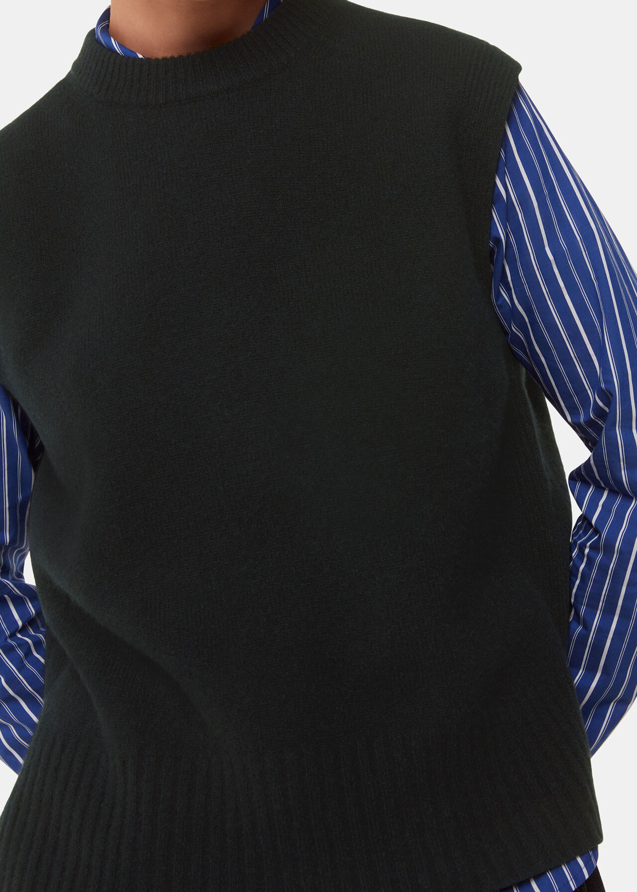 Wool Sleeveless Tank