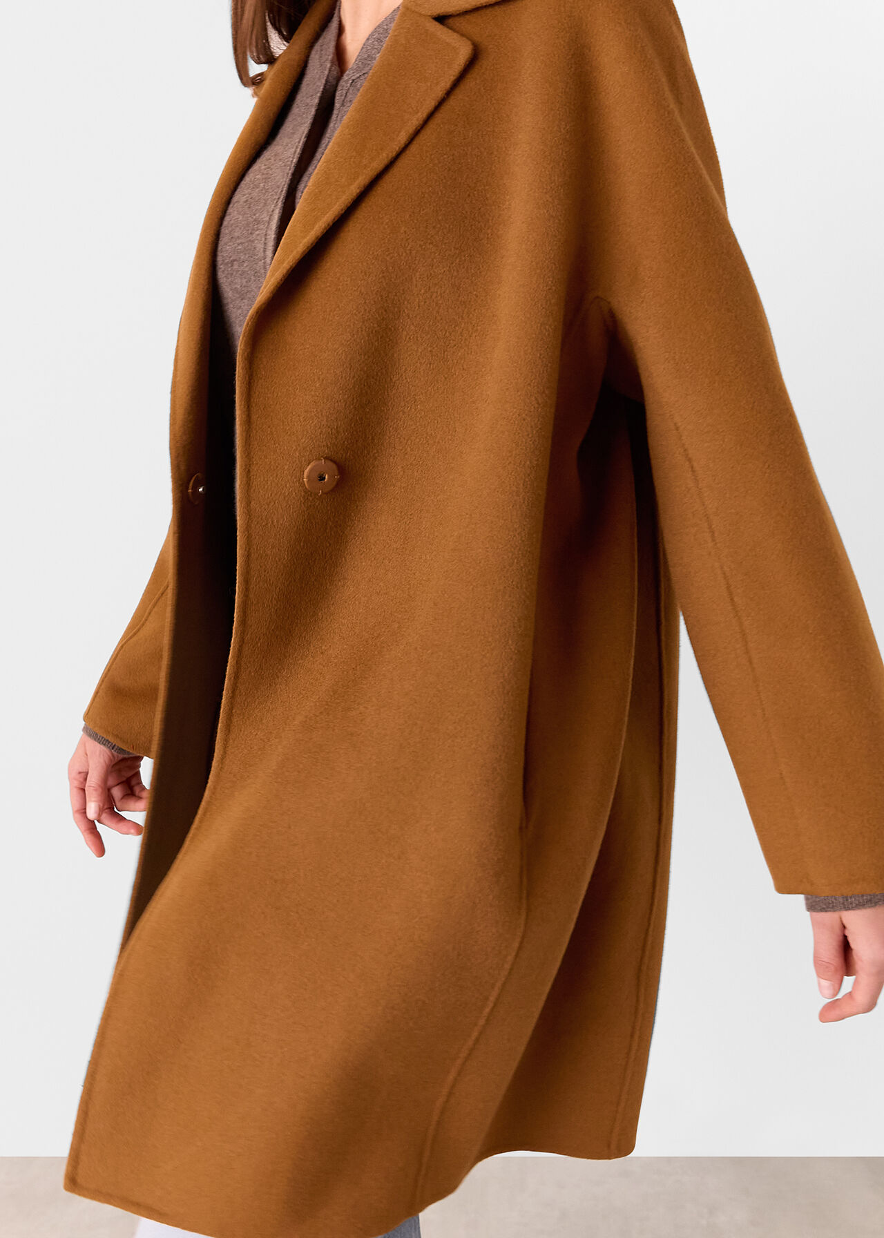 Julia Wool Double Faced Coat