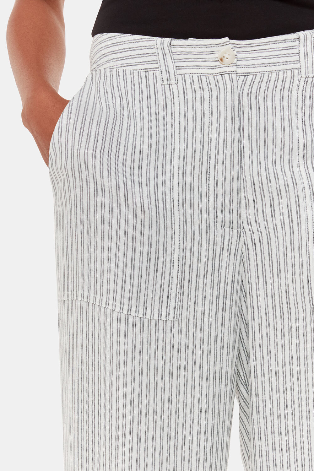 Petite Luna Stripe Trouser
