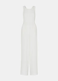Tie Back Bridal Jumpsuit