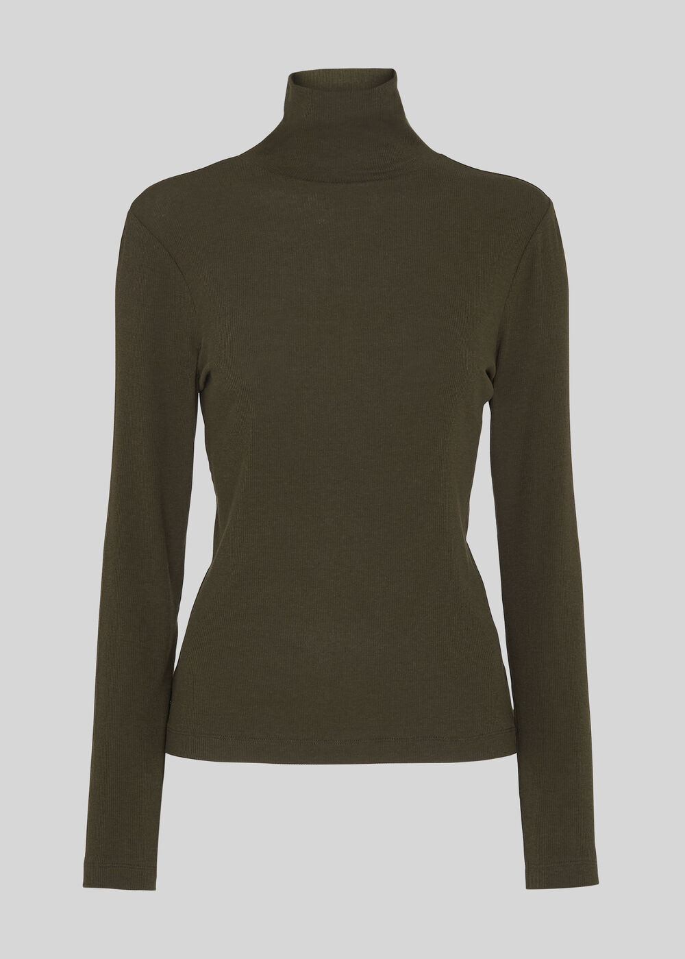 Essential Polo Neck Khaki