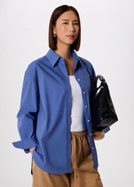 Oversized Cotton Poplin Shirt