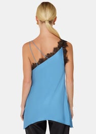 Iris Lace Detail Wrap Cami