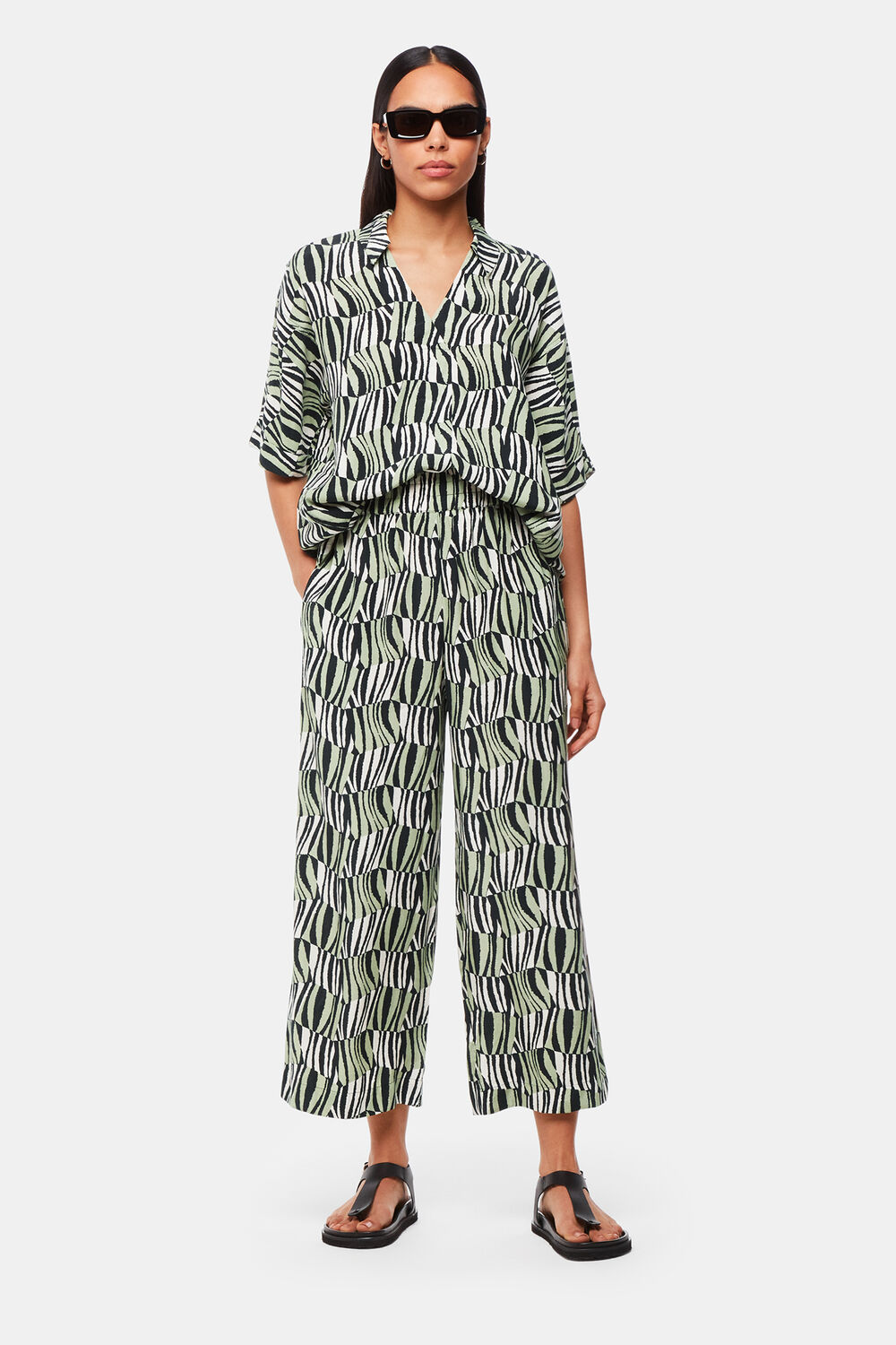 Checkerboard Tiger Trouser