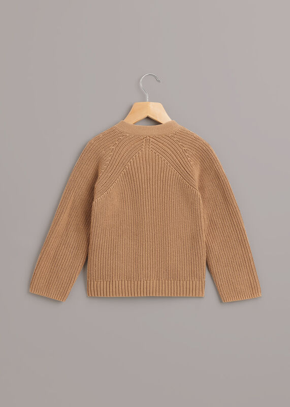 Camel Mini Nora Cardigan