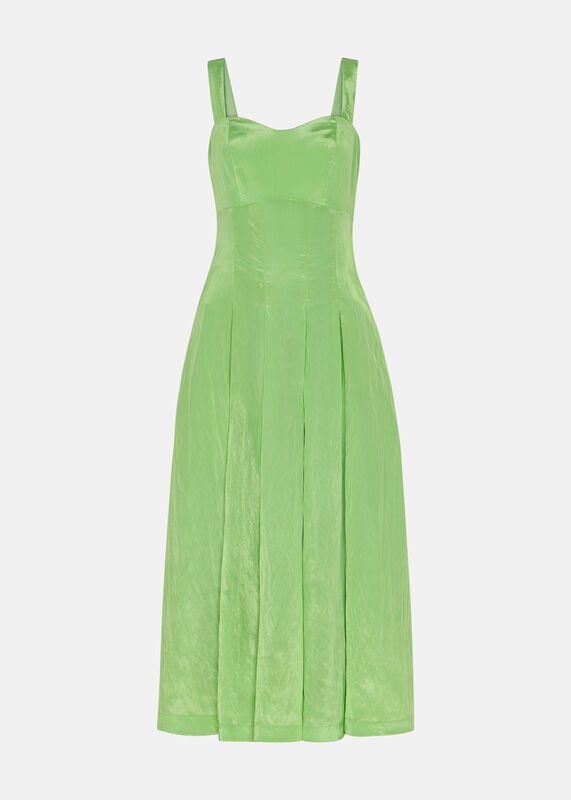 Green Kori Midi Dress