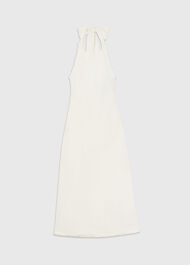 Linen Halter Neck Dress