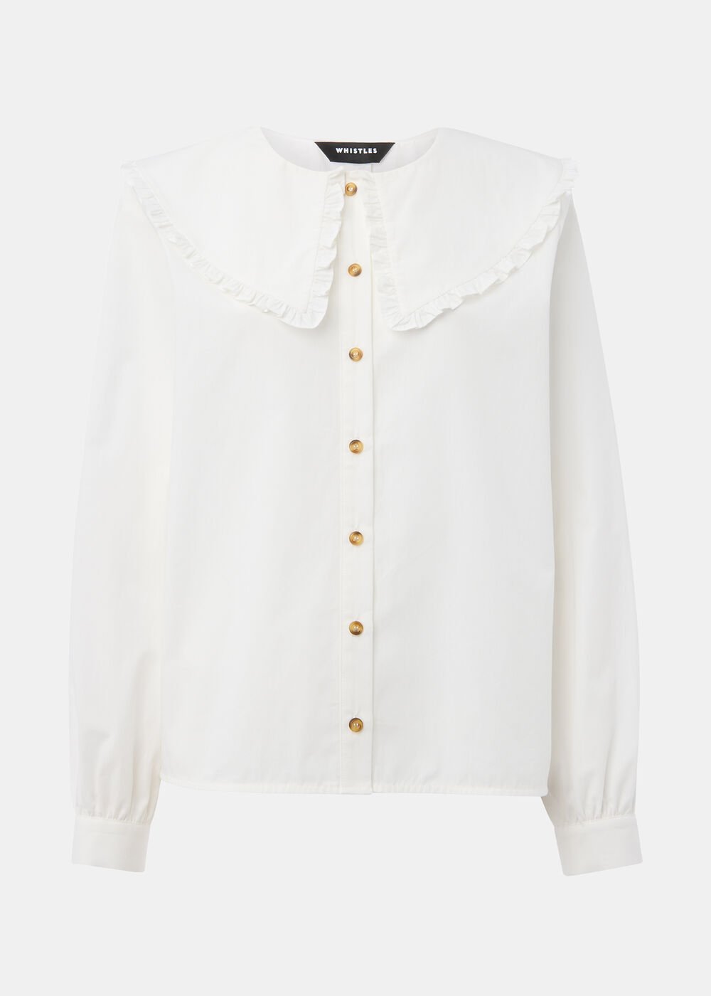 Cotton Collar Detail Top