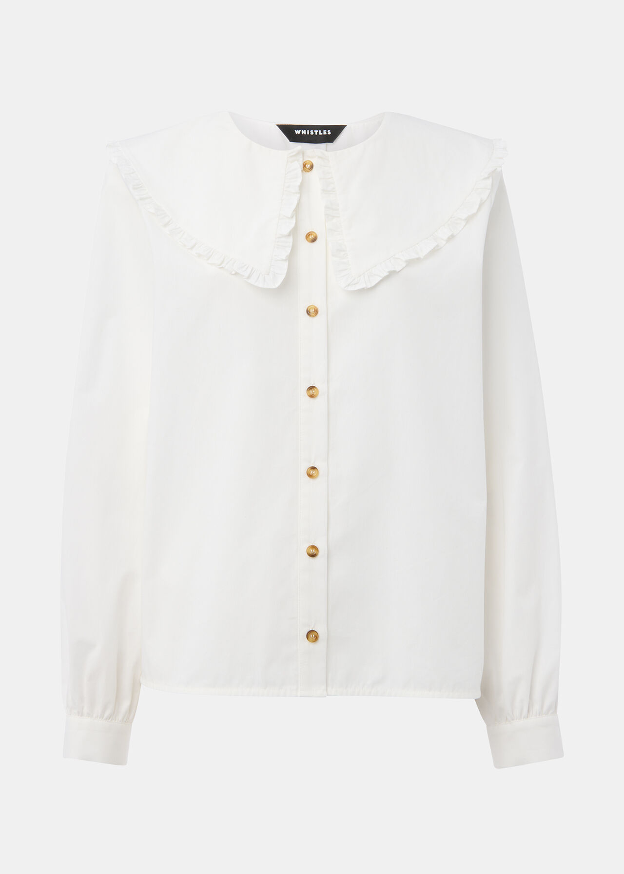 Cotton Collar Detail Top