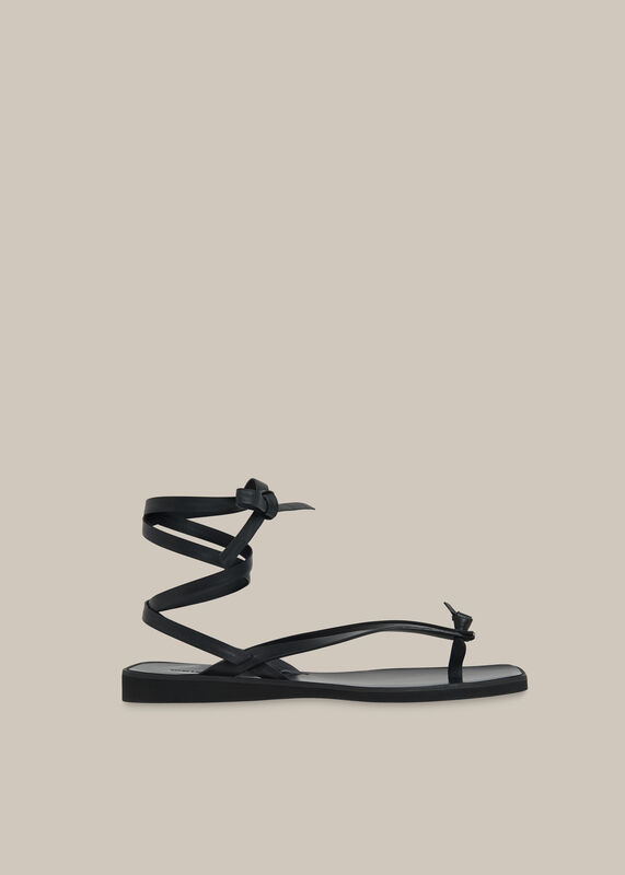 Dillon Knotted Thong Sandal