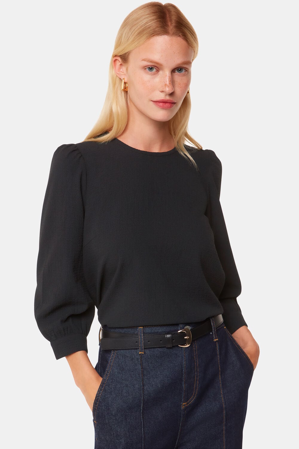 Black Zenni Blouse
