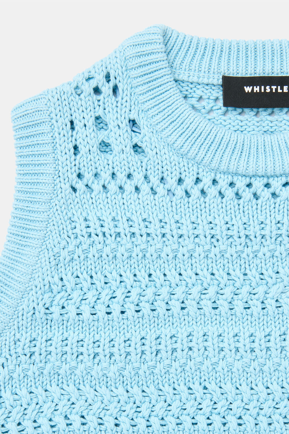 Chunky Cotton Pointelle Tank