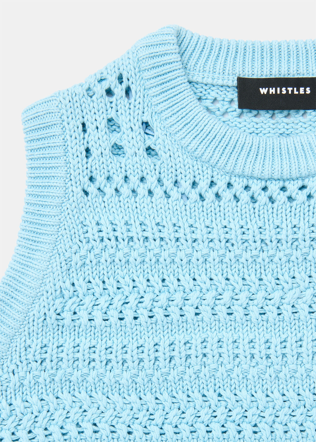 Chunky Cotton Pointelle Tank